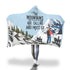 Mountains Calling Hooded Blanket