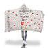 My Heartbeat Hooded Blanket