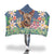 Chihuahua Flower Garden Hooded Blanket