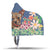Chihuahua Flower Garden Hooded Blanket