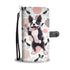 Drooling Boston Terrier Wallet Case