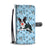 Playful Boston Terrier Wallet Case