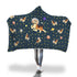 Beagle In Space Hooded Blanket