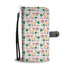 Cat, Flowers & Leaves Wallet Case