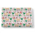 Cat, Flowers & Leaves Sherpa Blanket