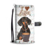 Dachshund + Coffee Wallet Case