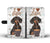 Dachshund + Coffee Wallet Case