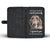 Dachshund Attitude Color Denim Wallet Case