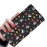 Cat, Flowers & Hearts Black Womens Wallet