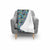 Cat, Flowers & Hearts Teal Sherpa Blanket