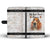 Basset Kids Have Paws Black Wallet Case