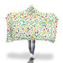 Colourful Autumn Leaves Hooded Blanket