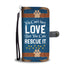 Love Dog Rescue Wallet Case