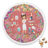 Floral Nurse Beach Blanket