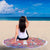 Floral Nurse Beach Blanket