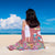 Floral Nurse Beach Blanket
