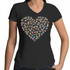 AS Colour Bevel - Womens V-Neck T-Shirt