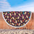 Floral Poodle Beach Blanket