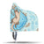Waving Sea Otter Hooded Blanket