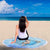 Waving Sea Otter Beach Blanket
