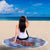 Floral Lady Bug Beach Blanket