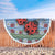 Floral Lady Bug Beach Blanket