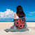 Floral Lady Bug Beach Blanket