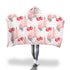 A Ride In Paris Hooded Blanket