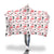 Cute Cupid Hooded Blanket