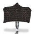 I Love You Hooded Blanket