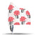 Kisses & Balloons Hooded Blanket