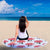 Kisses & Balloons Beach Blanket