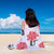 Kisses & Balloons Beach Blanket