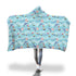 Dolphin Waves Hooded Blanket