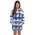 Hearts AOP Hoodie Dress