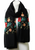 Beautiful Black Floral Print Lightweight Boho